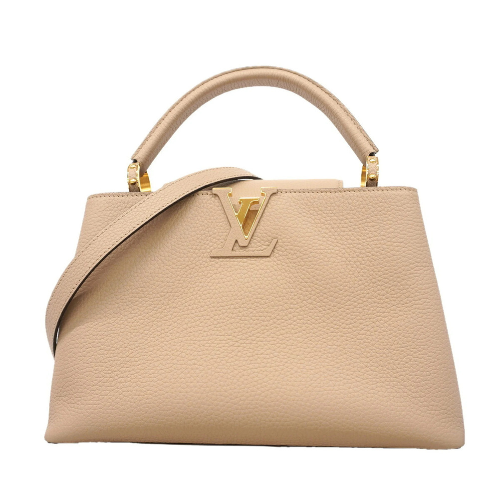 Louis Vuitton Capucines MM M42253 Galet 2-way handbag for women
